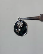 Rose charm - 1 pc