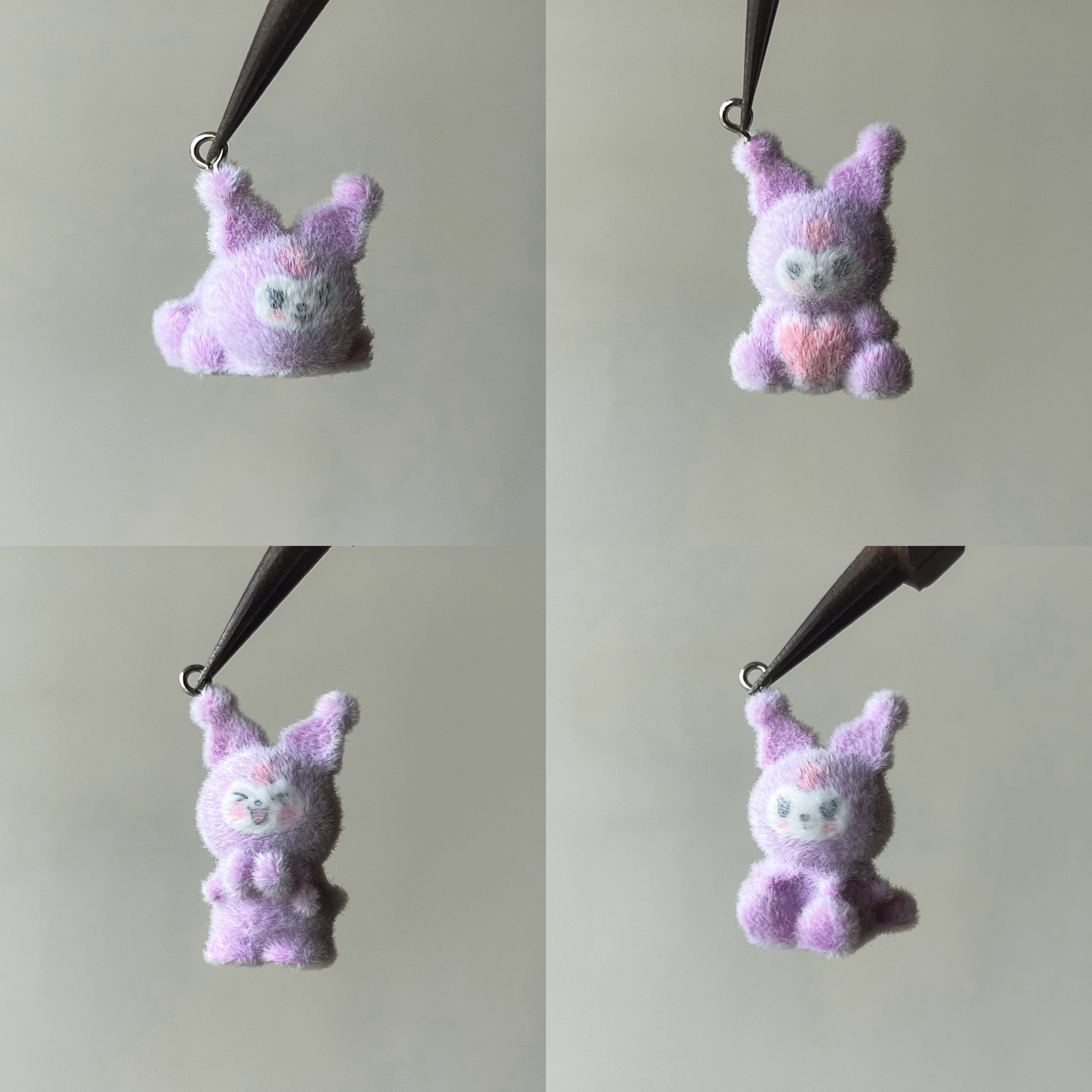 5 pc Mix fur charm - 10.0