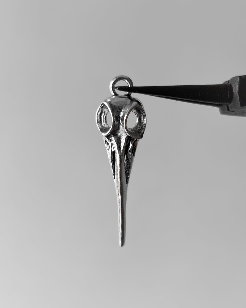 Bird skull charm - 10 pc