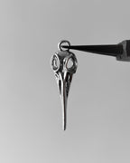 Bird skull charm - 10 pc