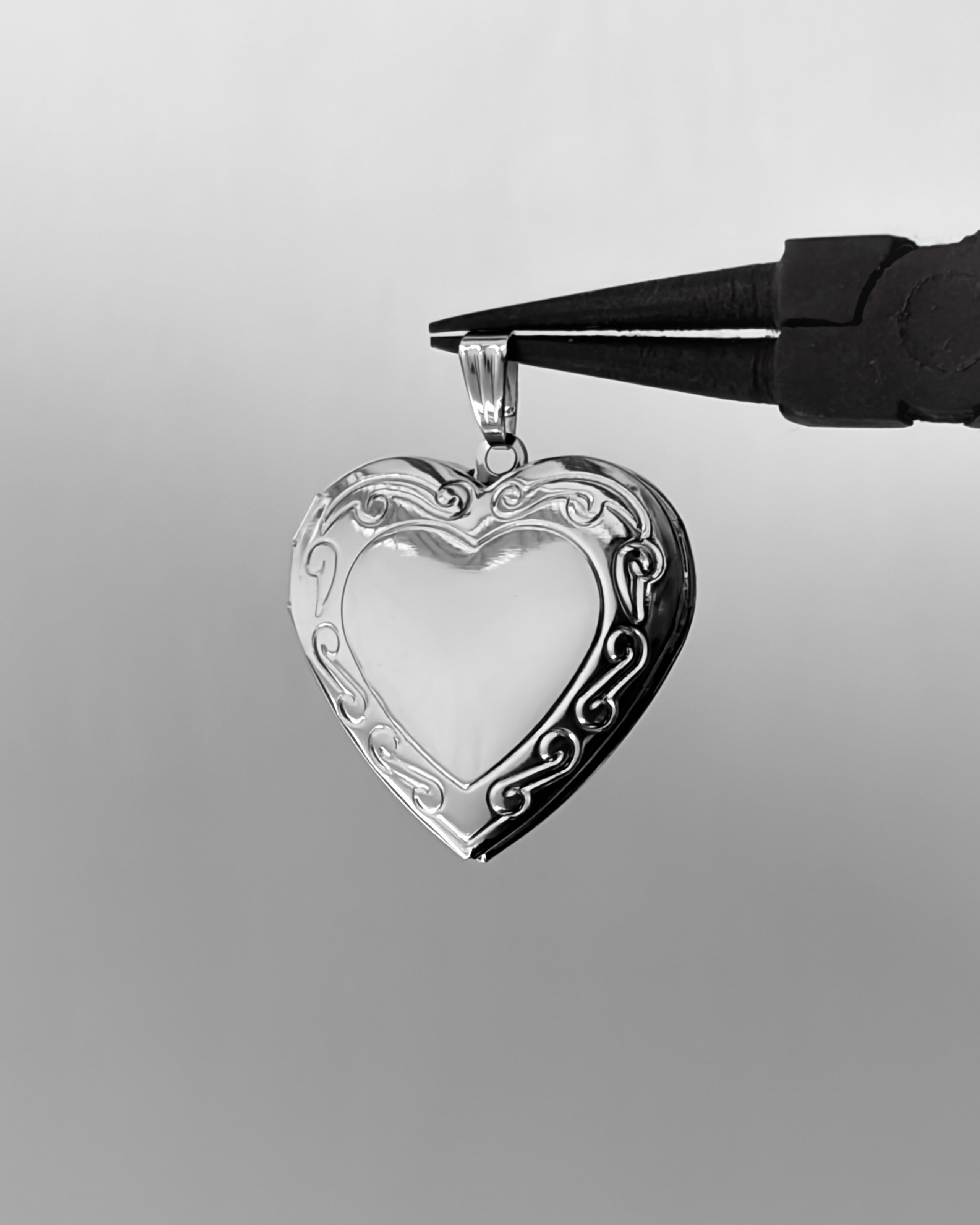 New big open heart - 6 pc