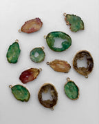 2.0 irregular resin pendants - 10 pc