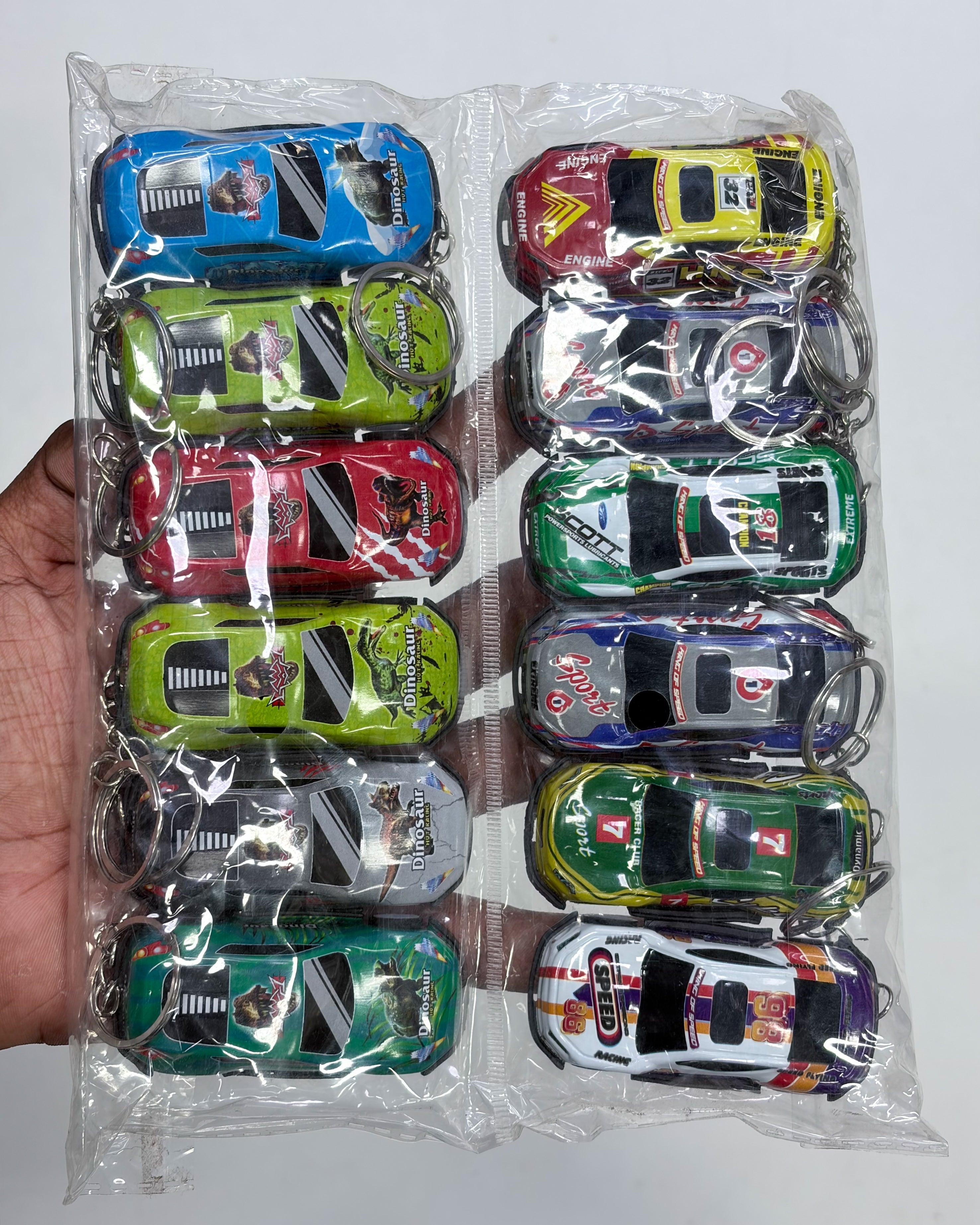 1.0 Car keychains - 12 pc