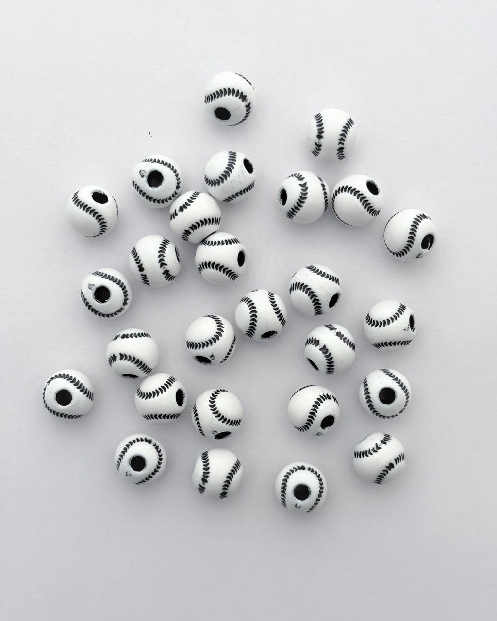 Baseball beads - 25 grams