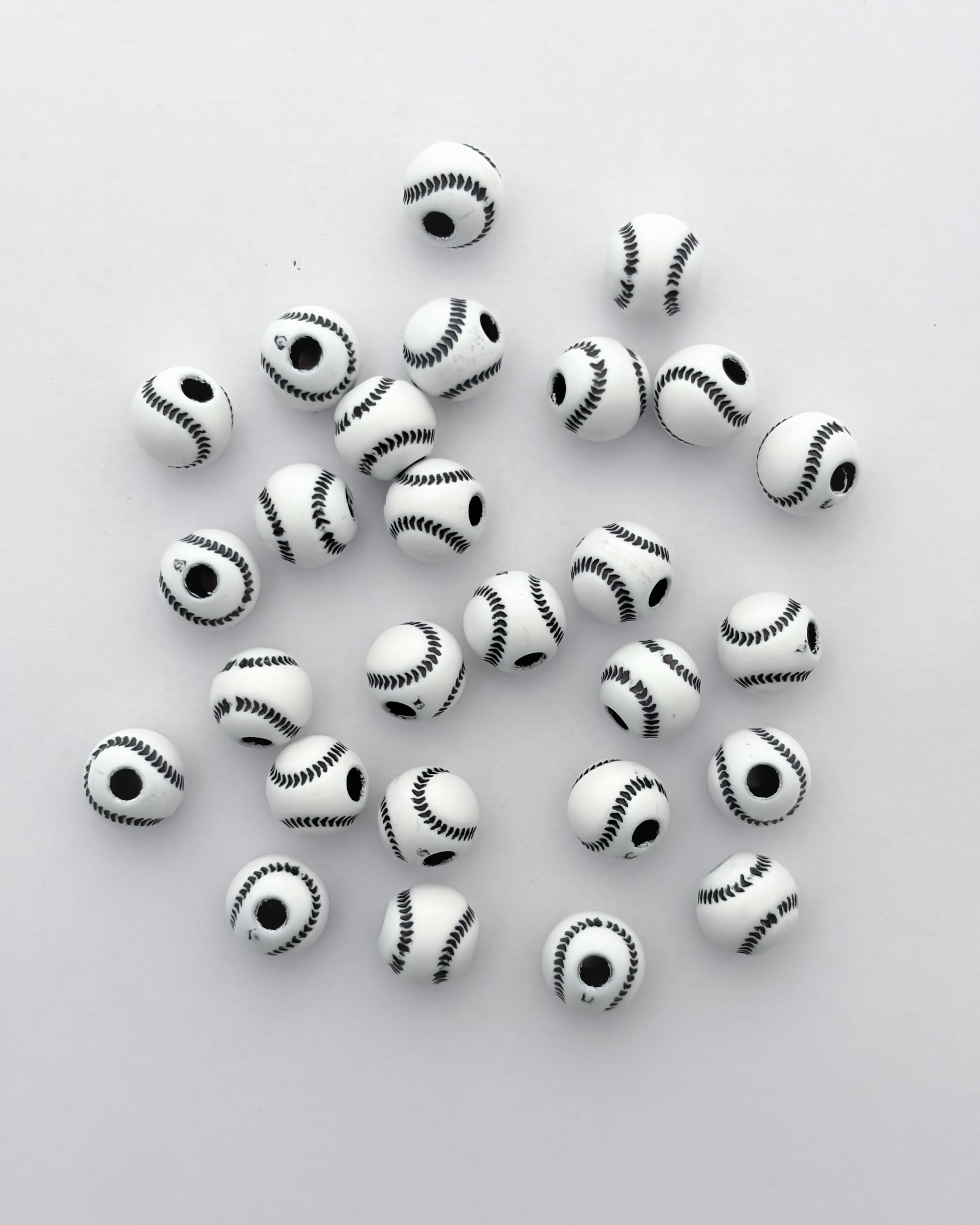 Baseball beads - 25 grams