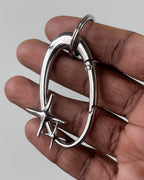 Mini carabiner keychain