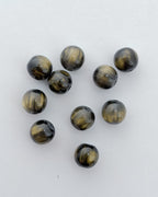 Grey Monalisa beads - 90 - 100 beads