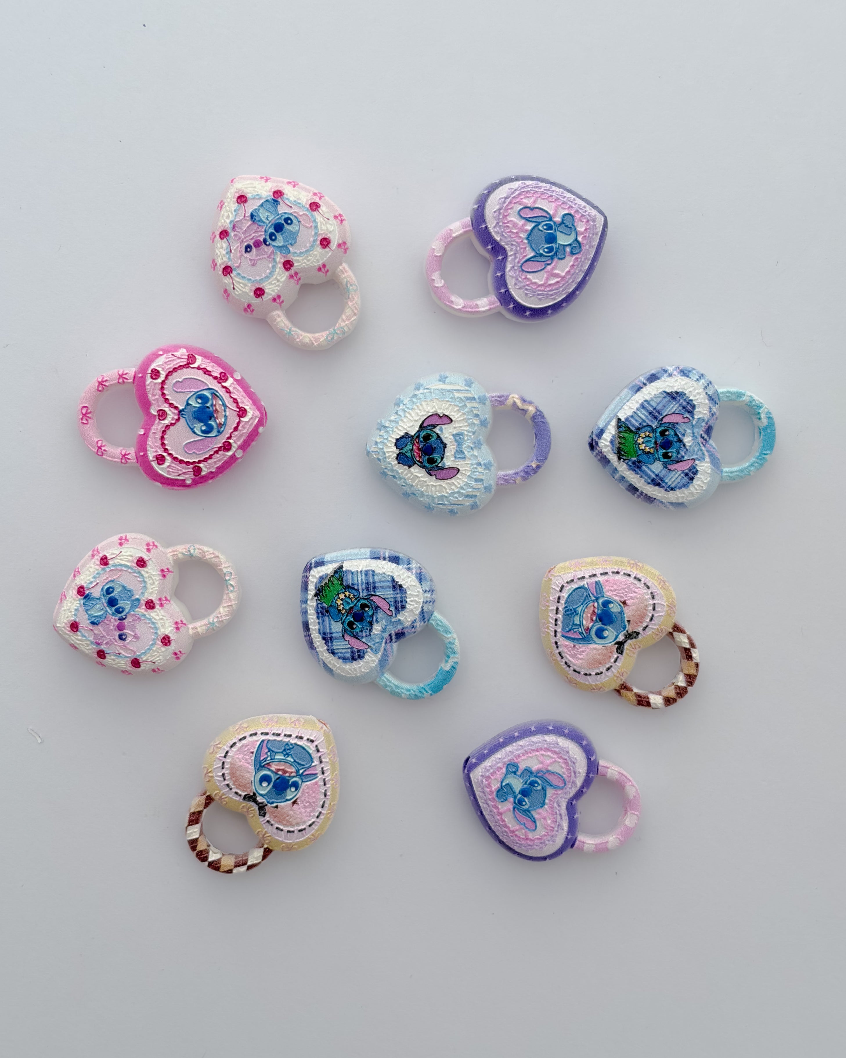 27.0 fancy acrylic beads - 10 pc