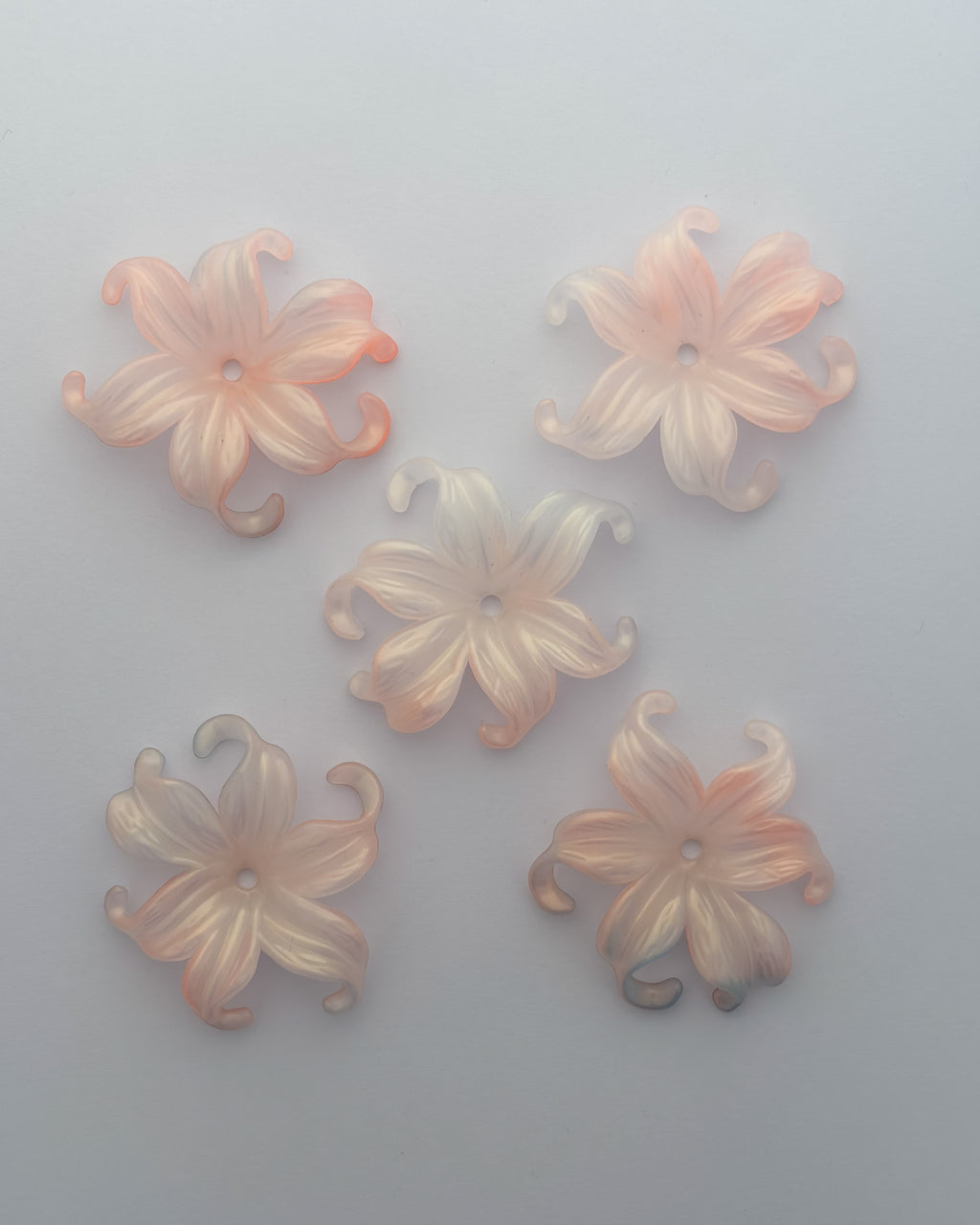 Peach arm cuff flower - 50 grams
