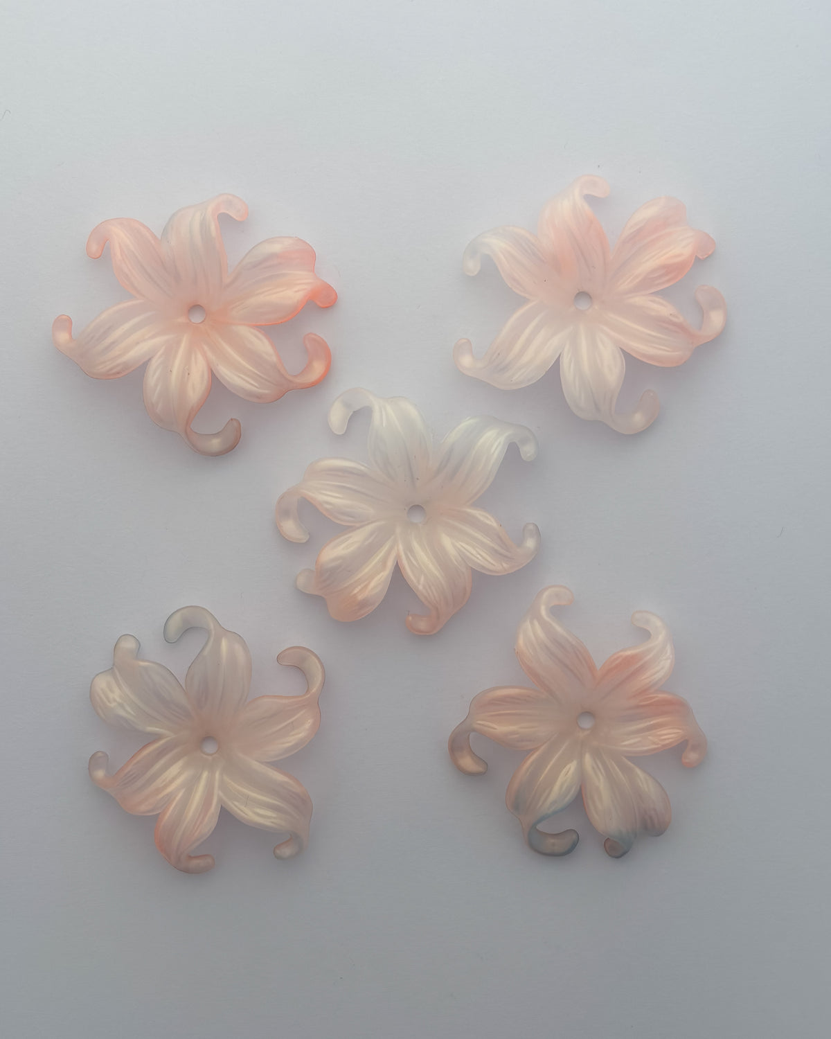 Peach arm cuff flower - 50 grams