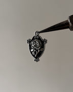 Rose charm - 10 pc
