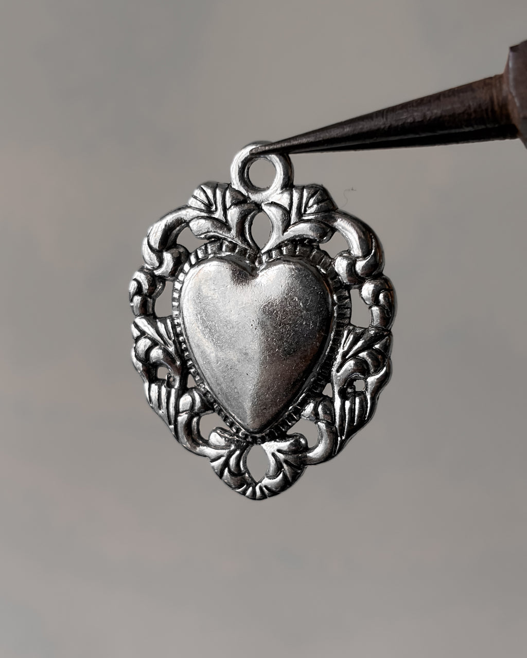 Heart charm - 1 pc