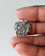 Angel heart charm - 3 pc