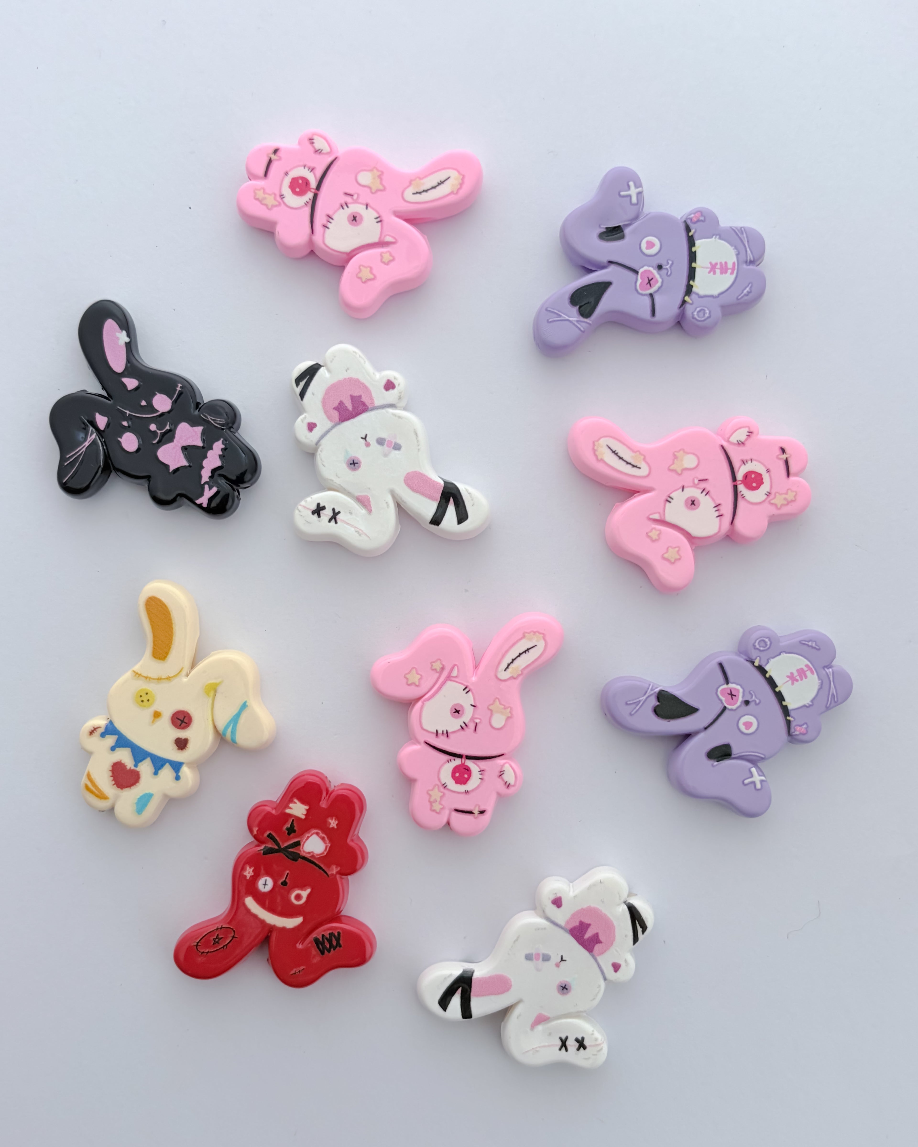 Teddy charm - 10 pc