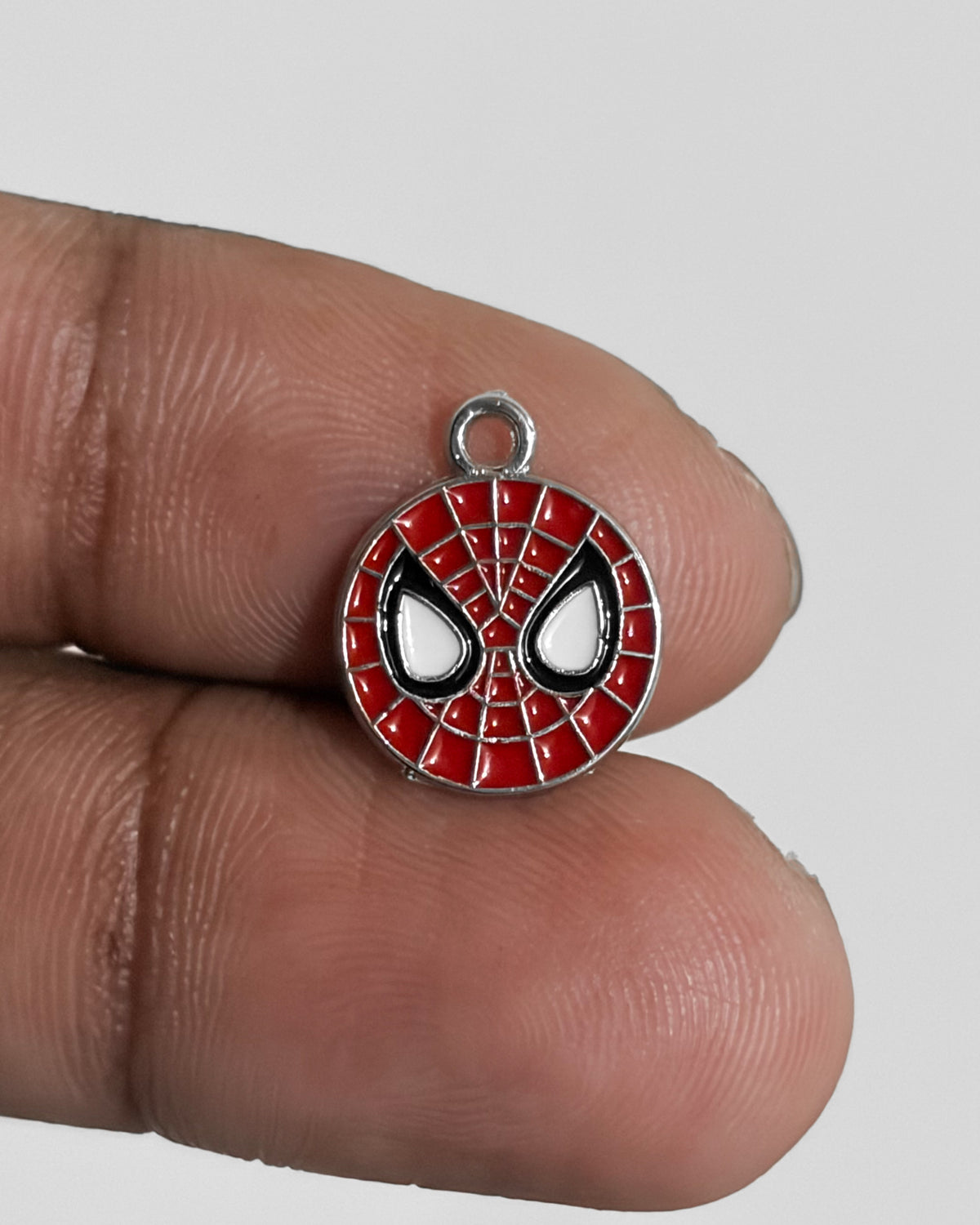 Red spider charm - 10 pc
