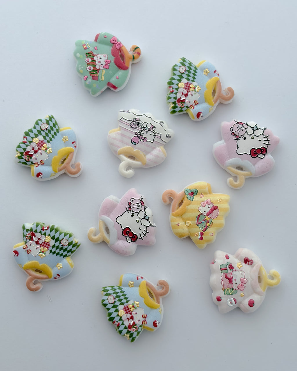 23.0 fancy acrylic beads - 10 pc