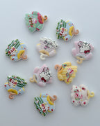 23.0 fancy acrylic beads - 10 pc