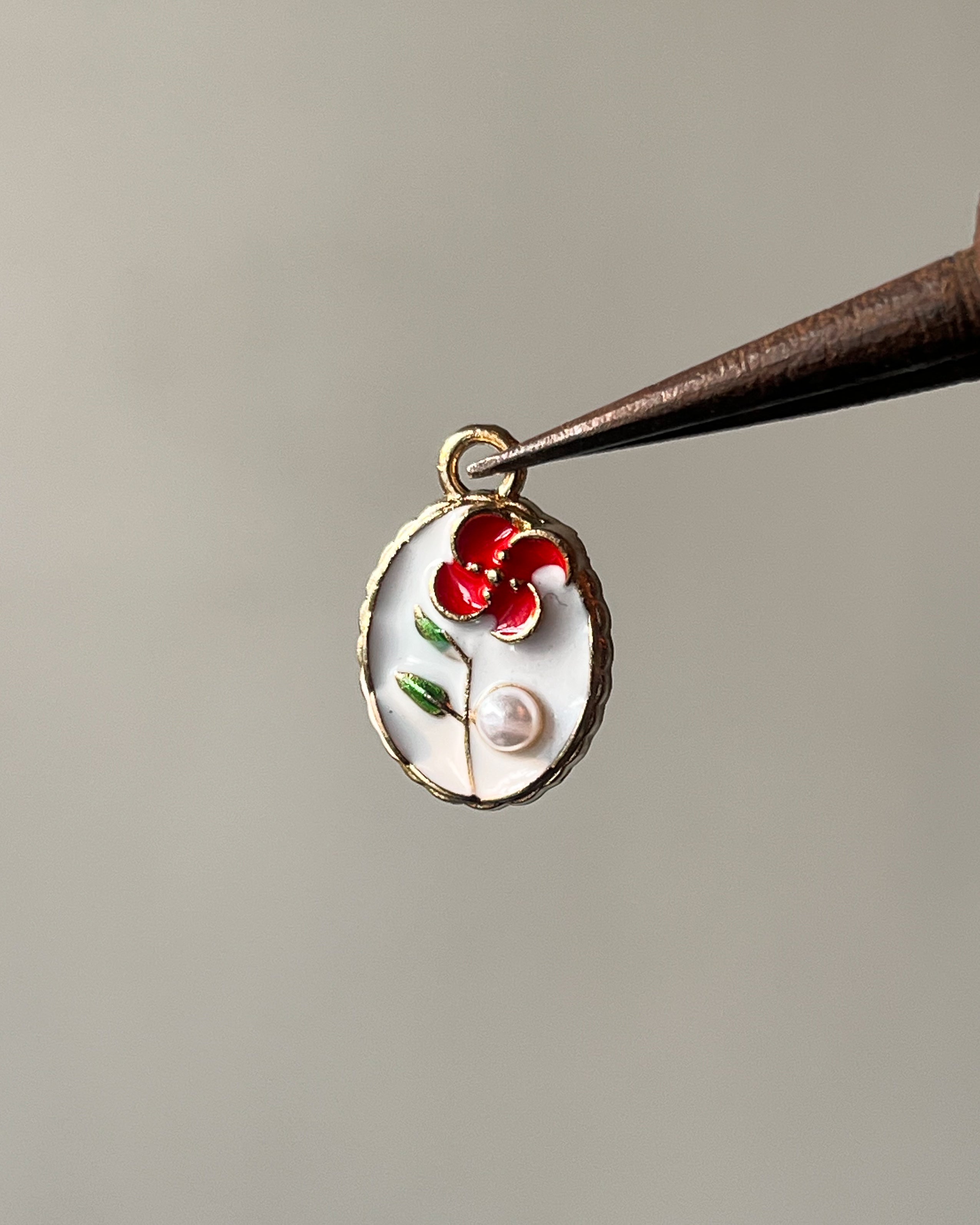 1.0 floral charm - 5 piece