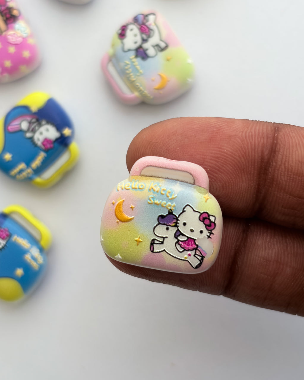 34.0 fancy acrylic beads - 10 pc