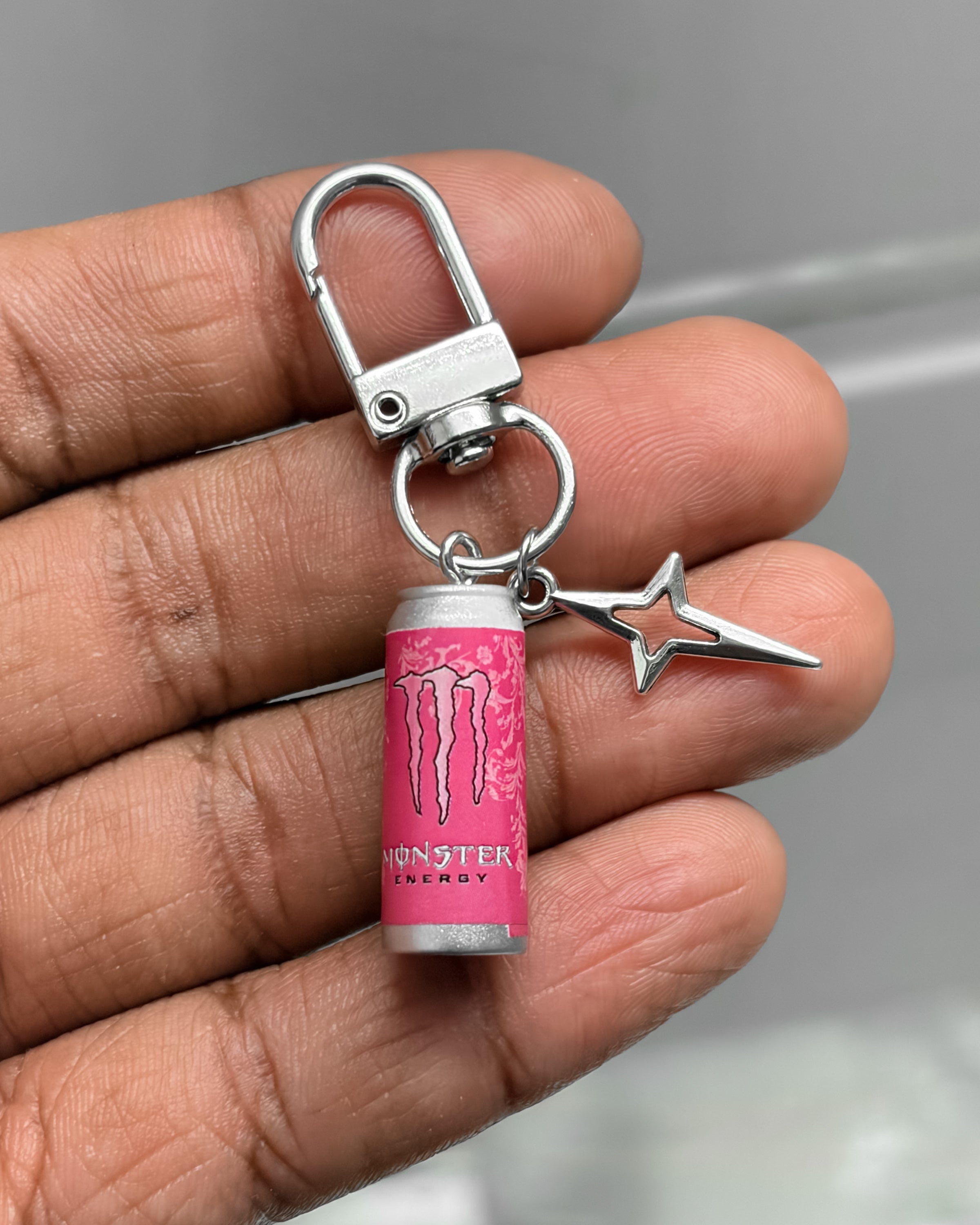 Pink monster keychain - 250 pieces