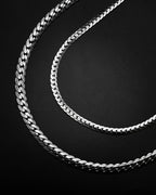 Stainless steel flat Cuban link chain