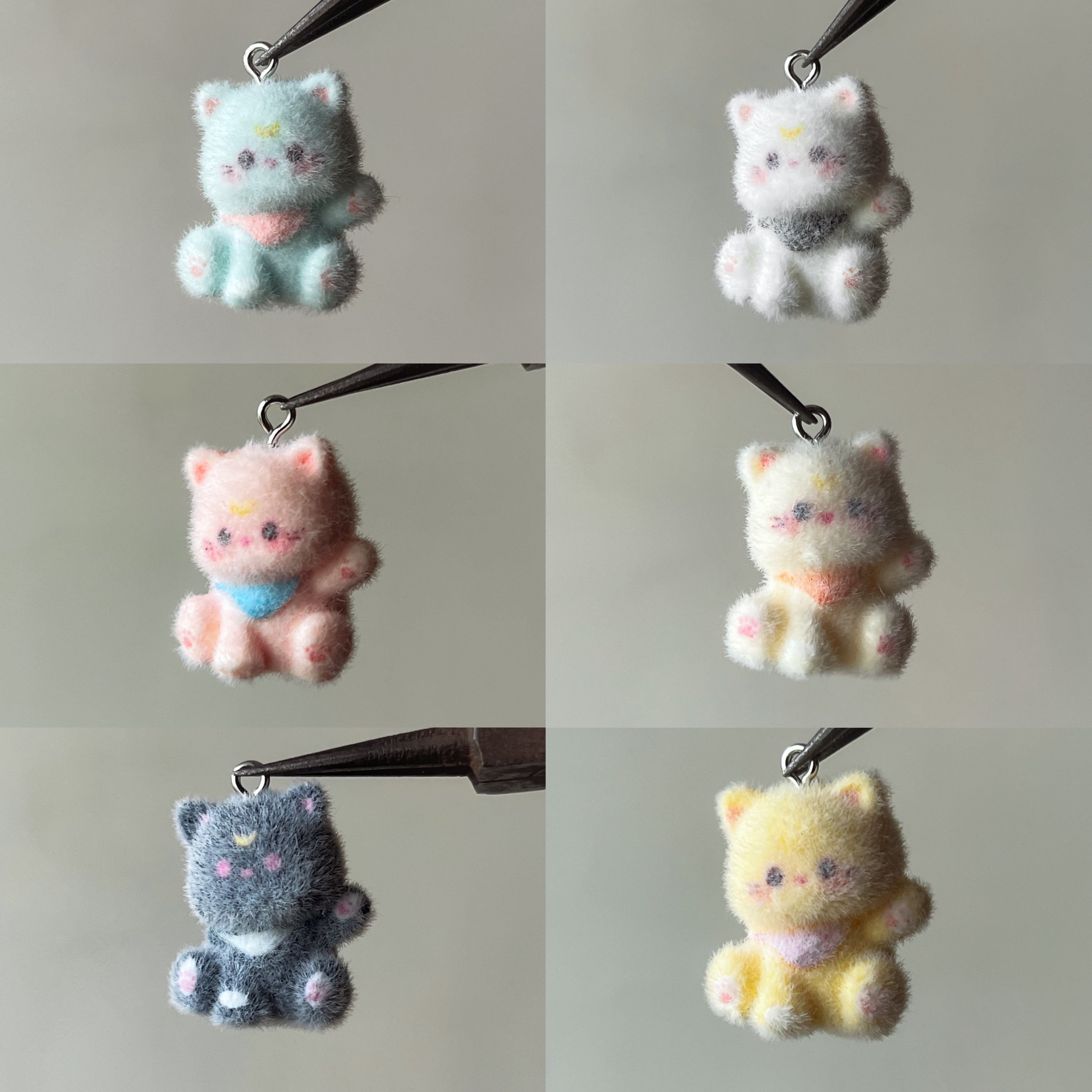 5 pc Mix fur charm - 8.0