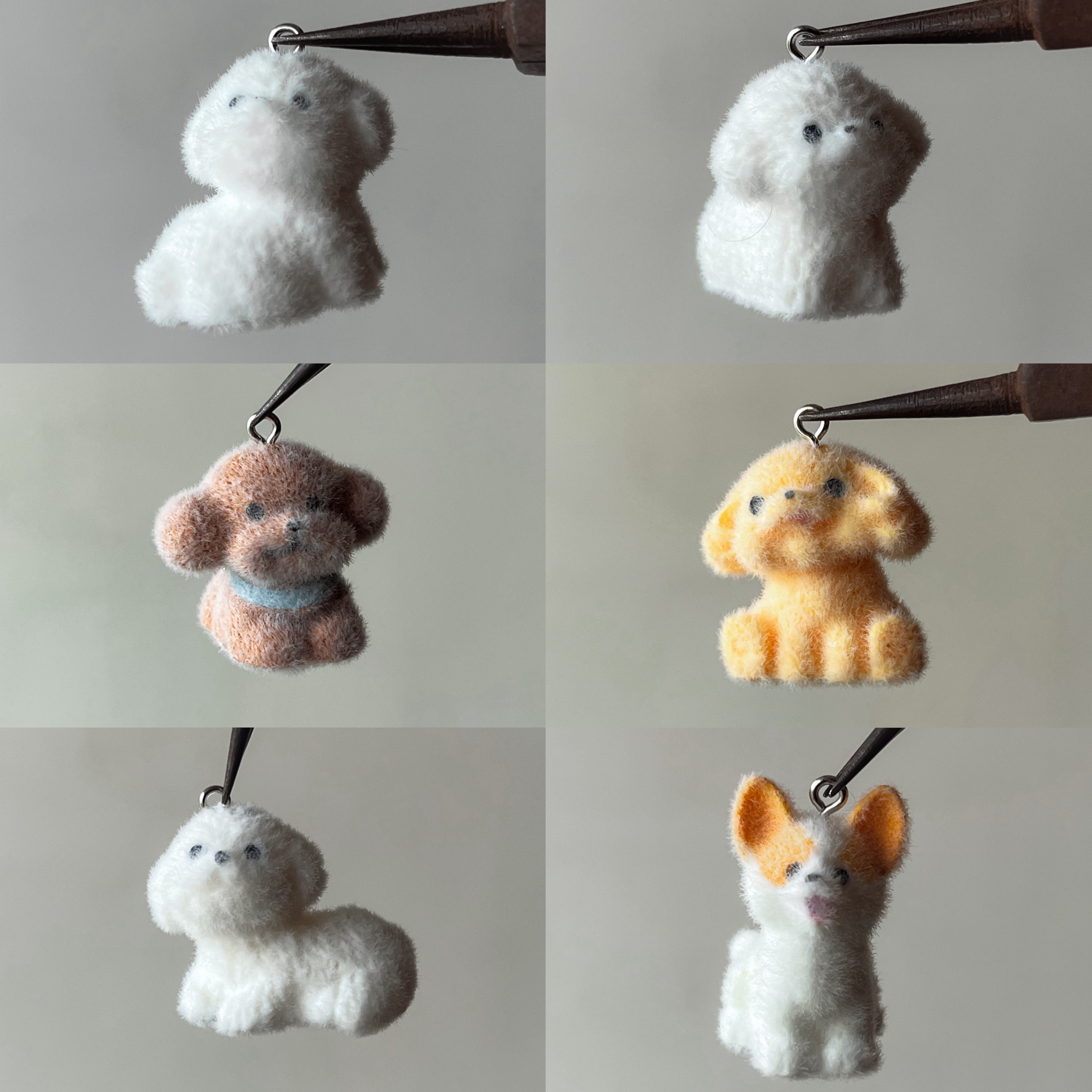 5 pc Mix fur charm - 3.0