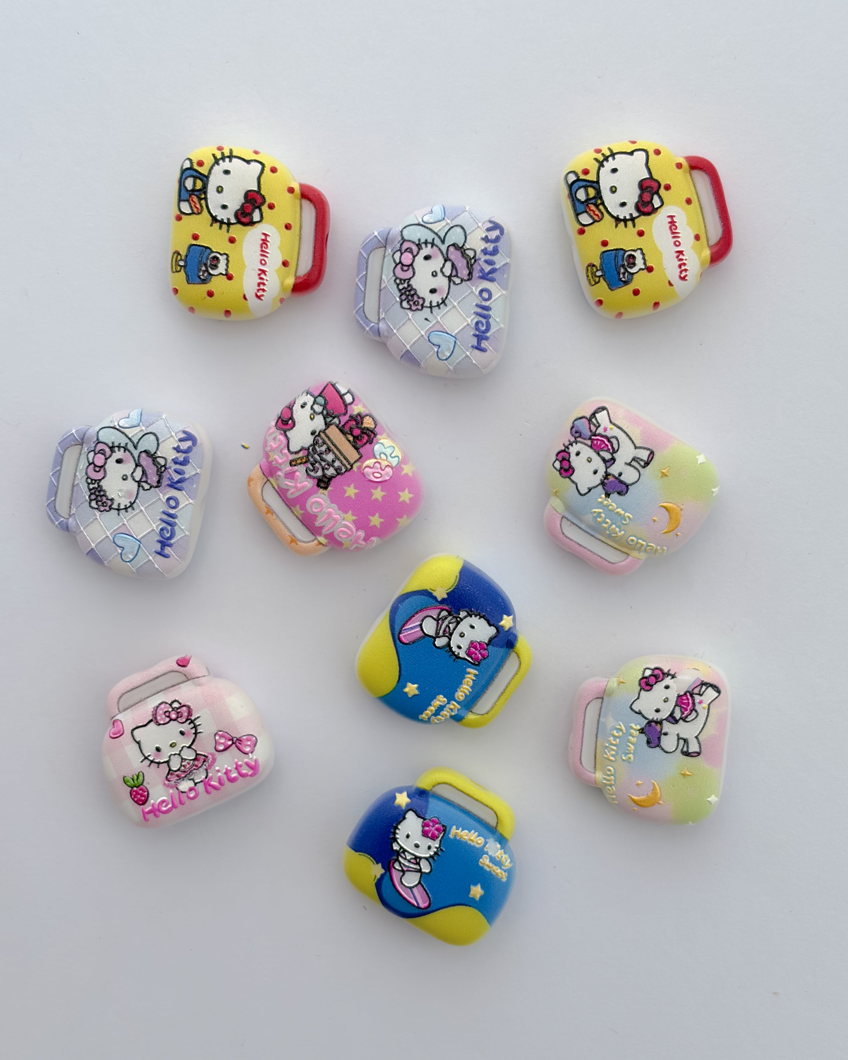 34.0 fancy acrylic beads - 10 pc