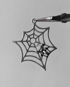 Spider web charm - 5 pc