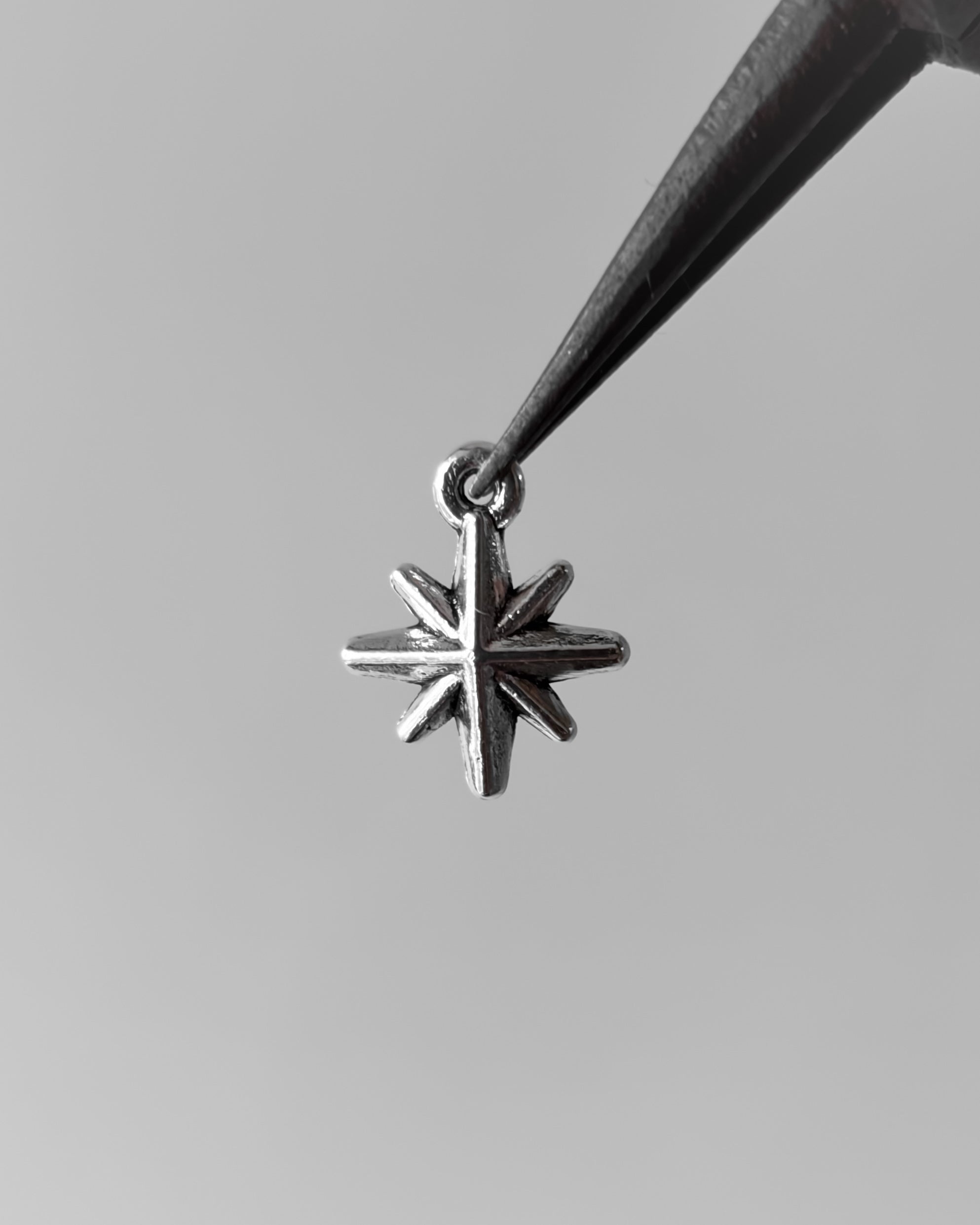 Star charm - 10 pc