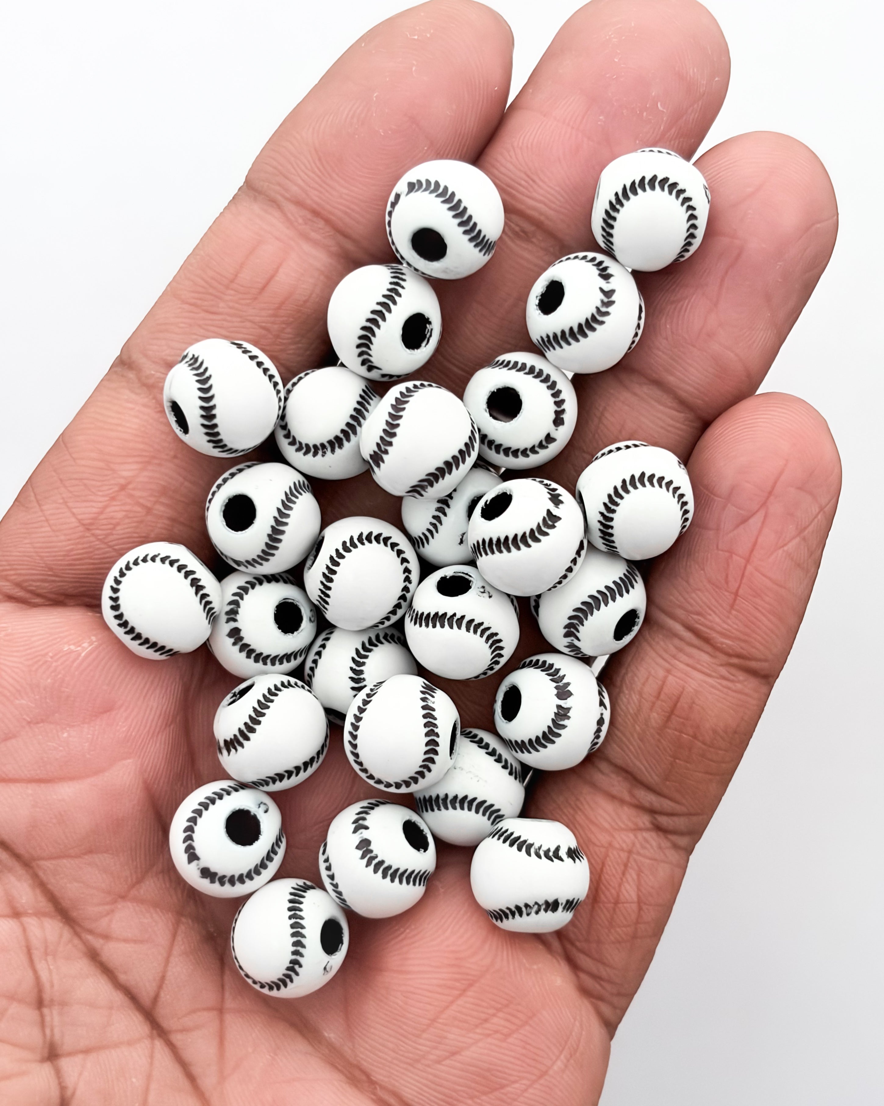 Baseball beads - 25 grams