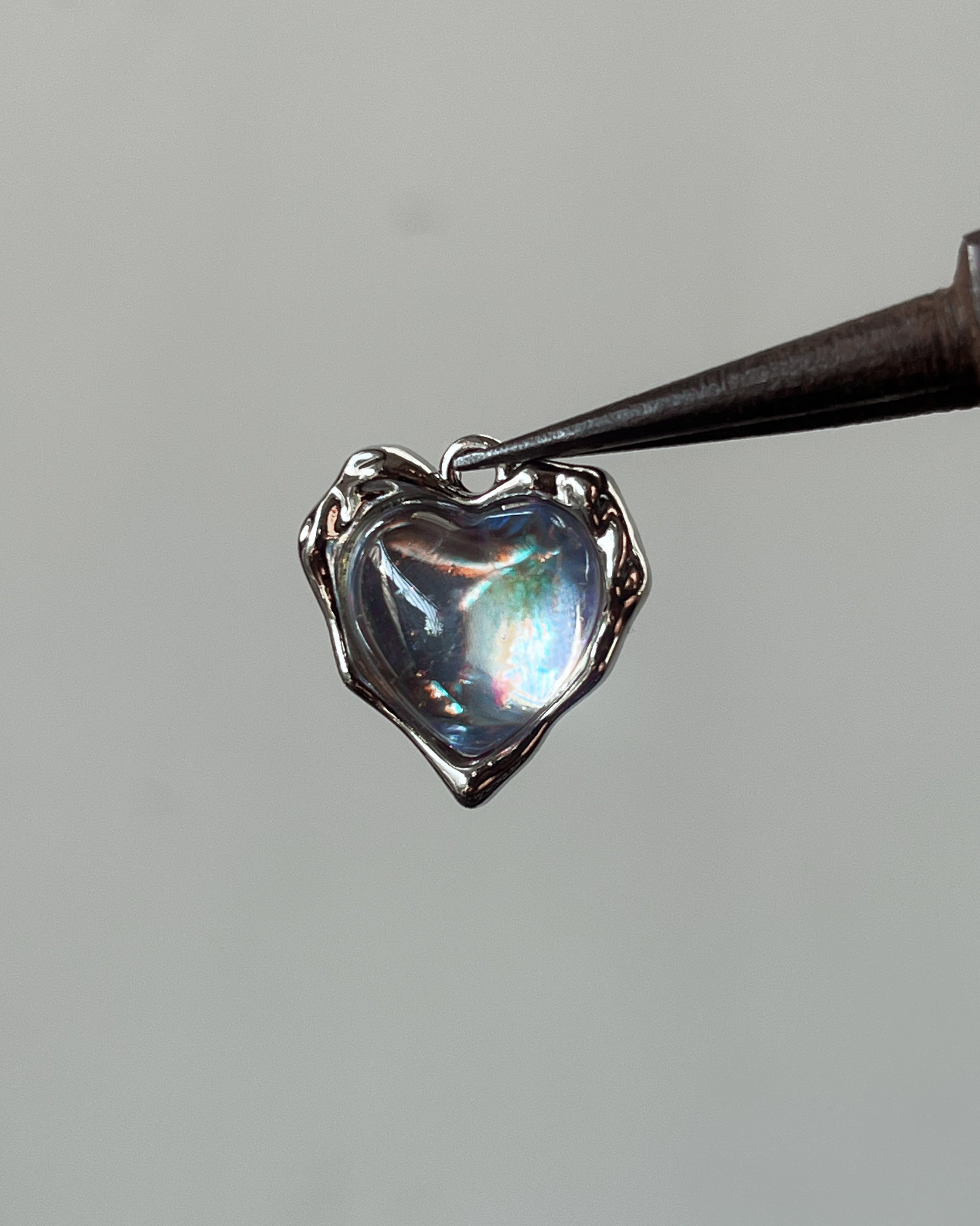 Premium opal charm - 1 pc