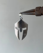 Spartan mask charm