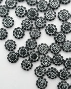Vintage black flower - 25 grams