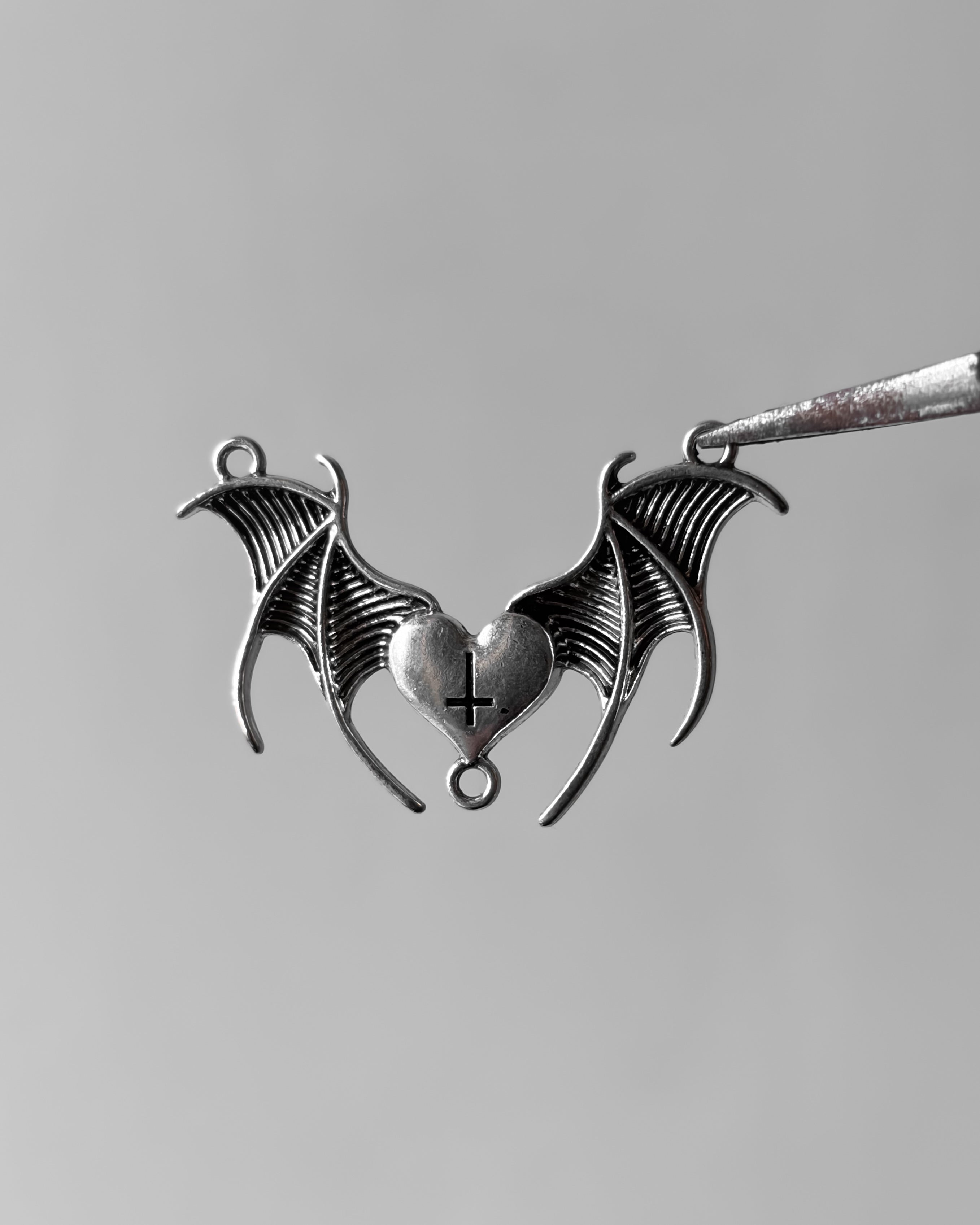 Devil wing charm - 5 pc