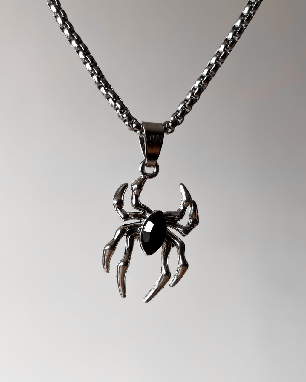 Spider Necklace with chain - 3 pc