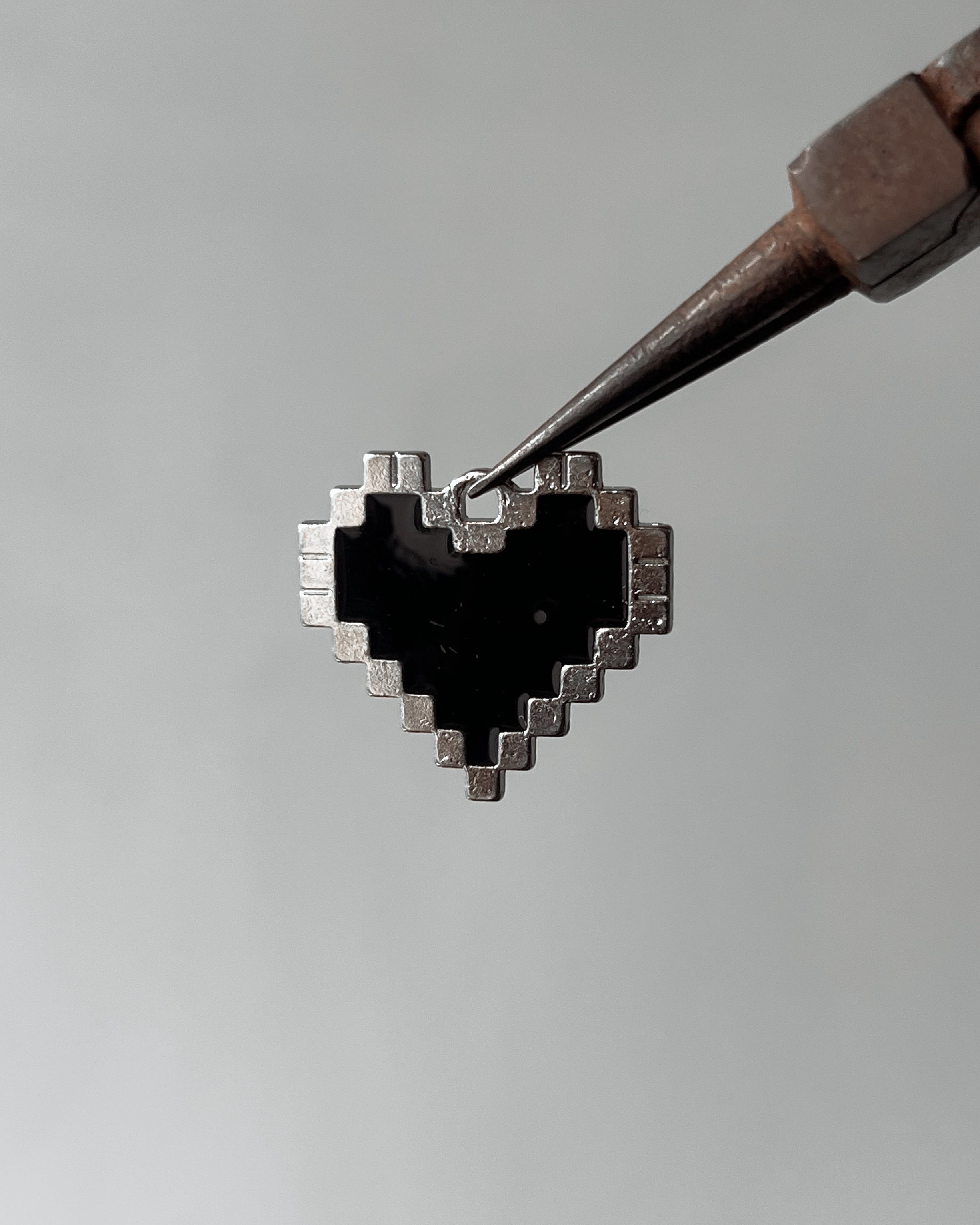 Y2k heart Charm