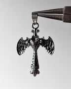 Devil heart wing Charm - 3 pc