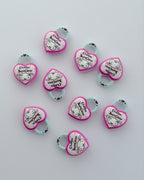 7.0 fancy acrylic beads - 10 pc