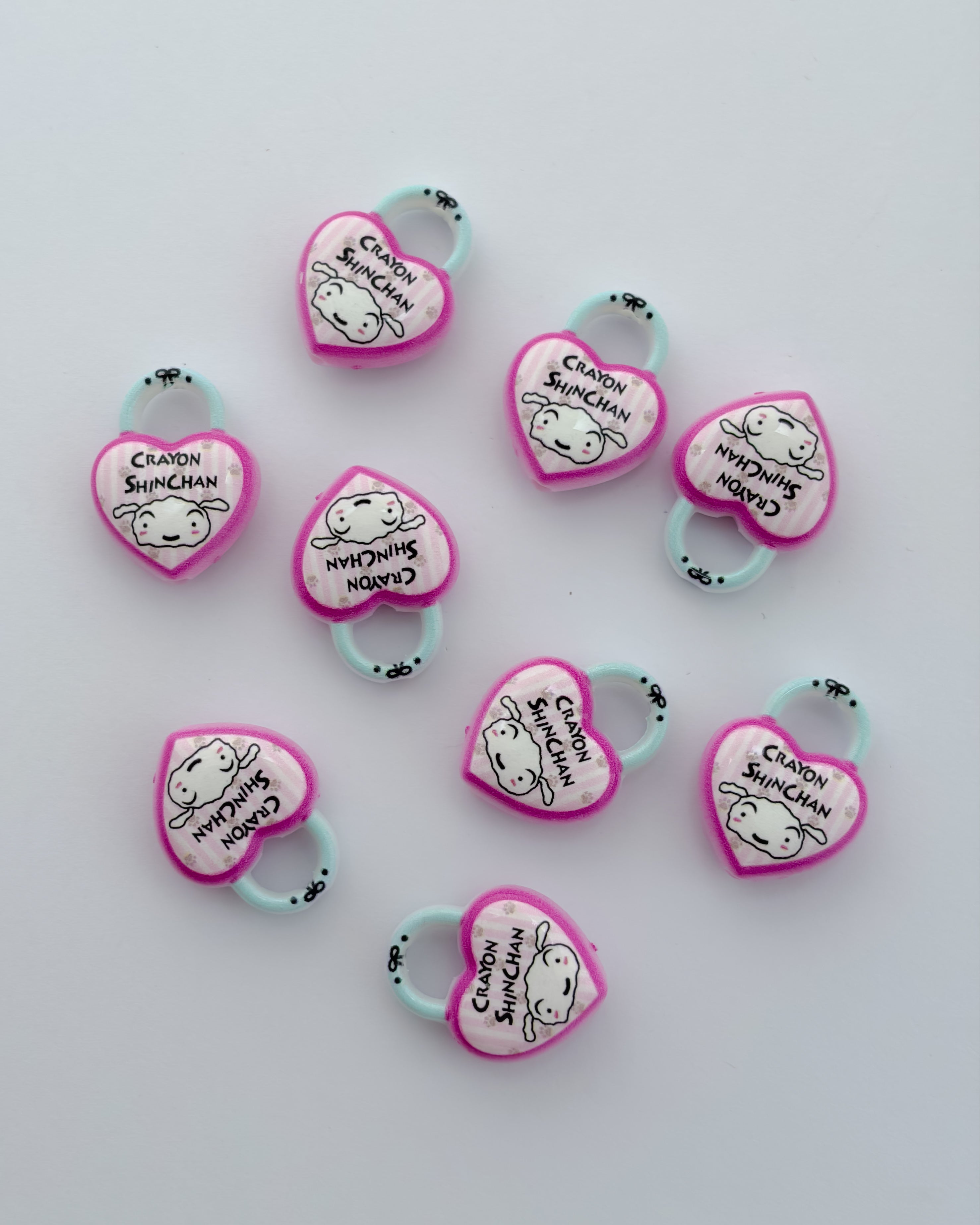 7.0 fancy acrylic beads - 10 pc