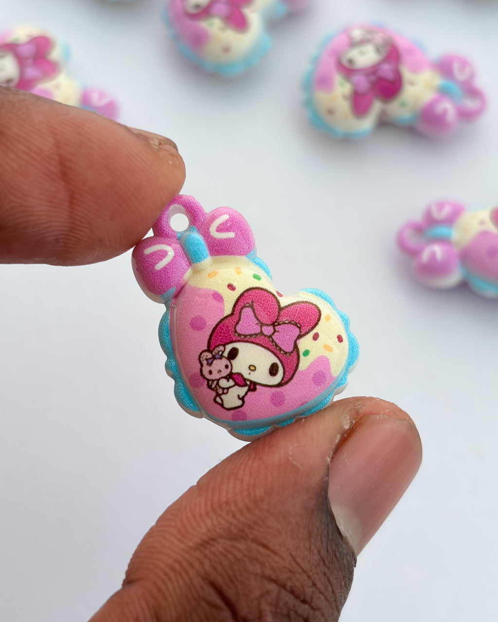 12.0 fancy acrylic beads - 10 pc