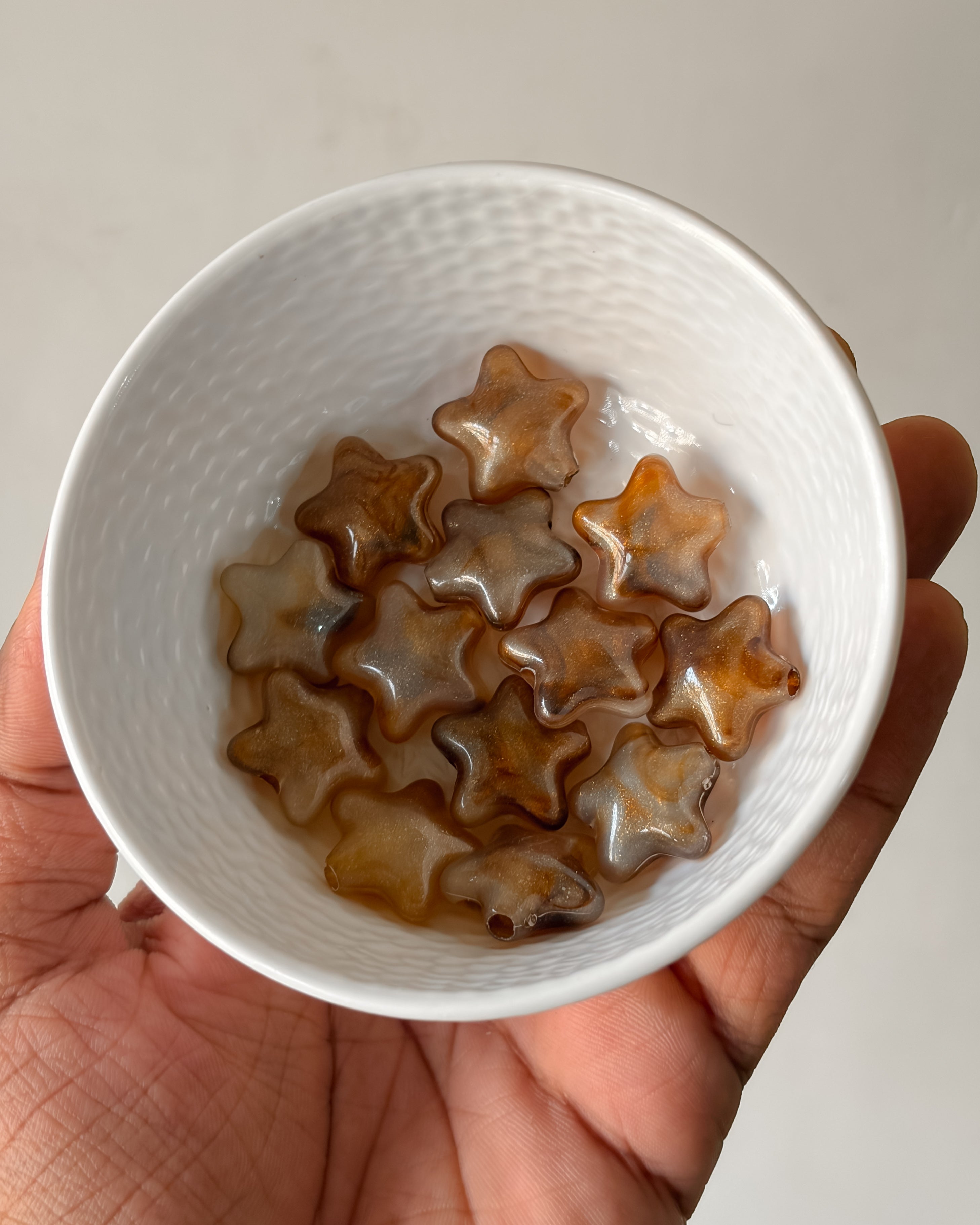 Star beads - 25 grams