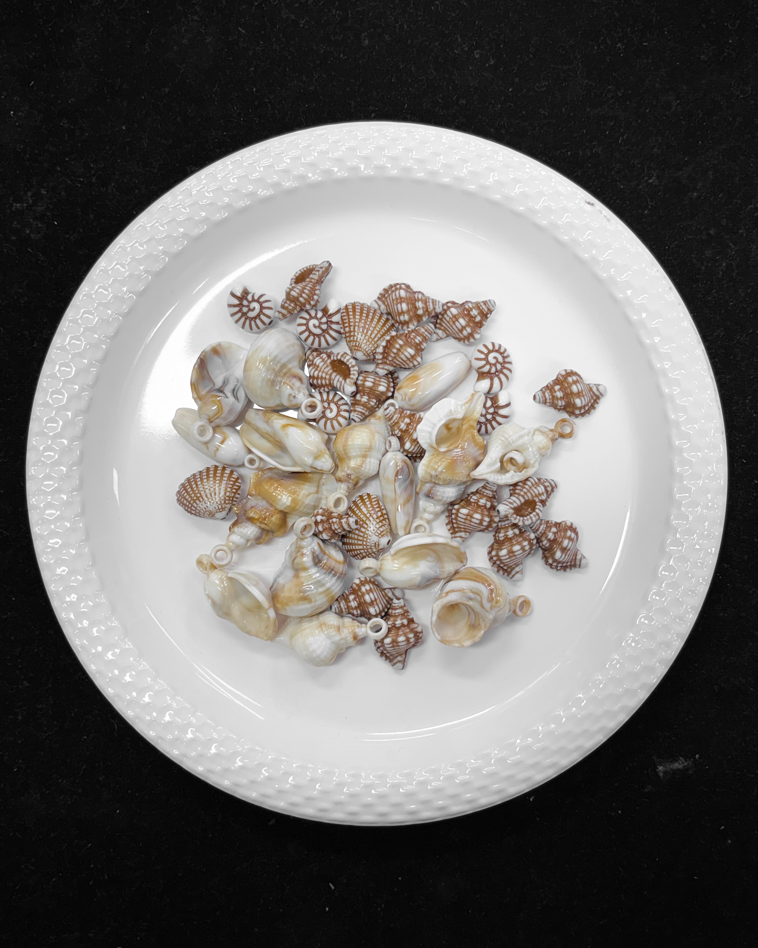 Shell beads - 50 grams