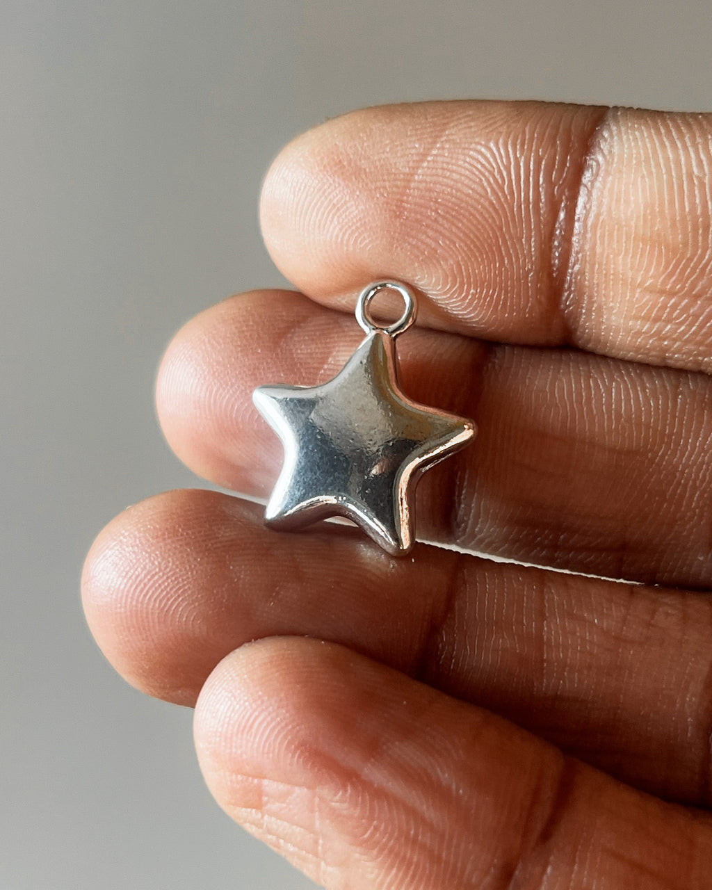 Star charm - 10 pc