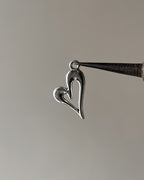 Heart charm - 10 pc