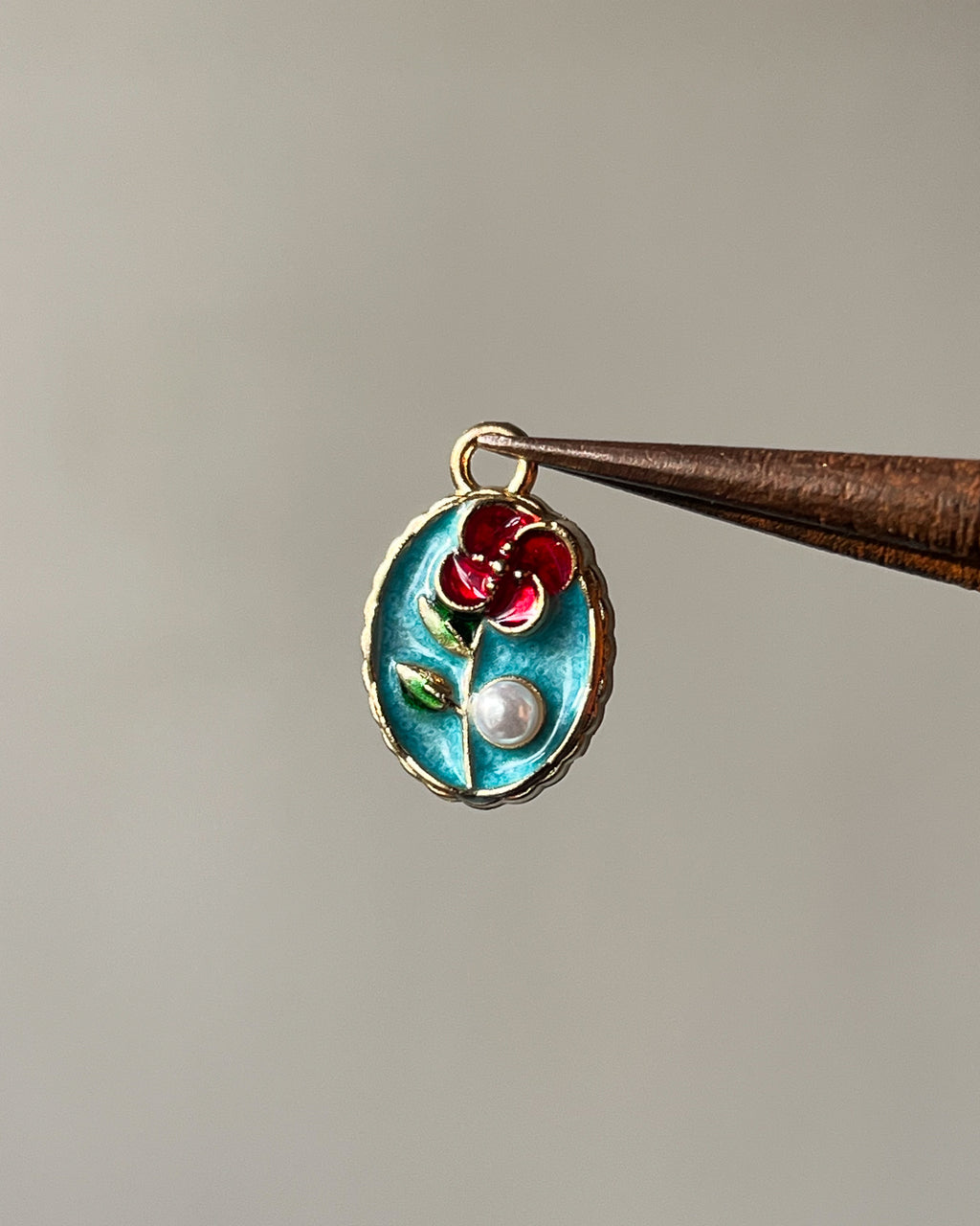 1.0 floral charm - 5 piece