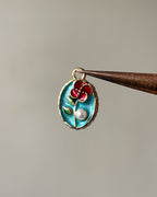 1.0 floral charm - 5 piece