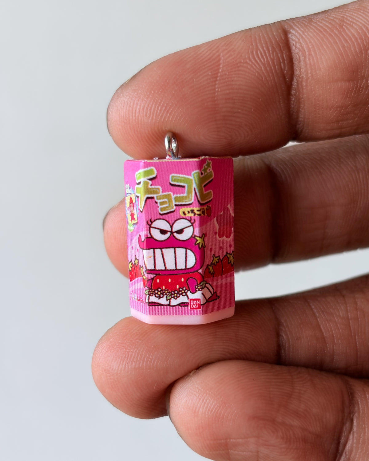 Pink choco chip charm - 10 pc