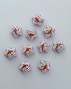 17.0 fancy acrylic beads - 10 pc