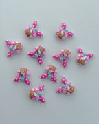 13.0 fancy acrylic beads - 10 pc